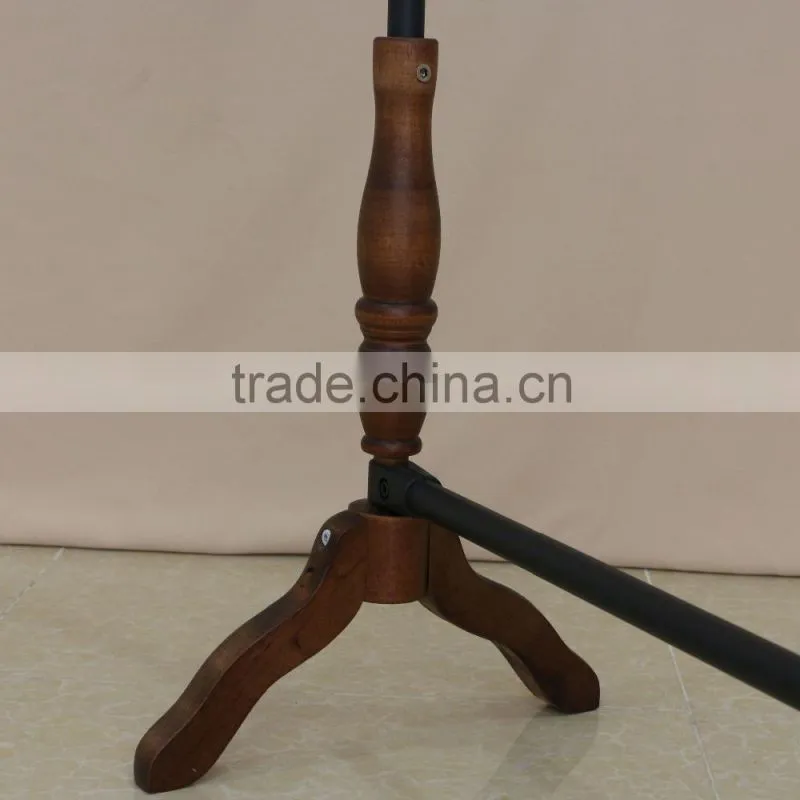 Chinese style wood flooring display rack