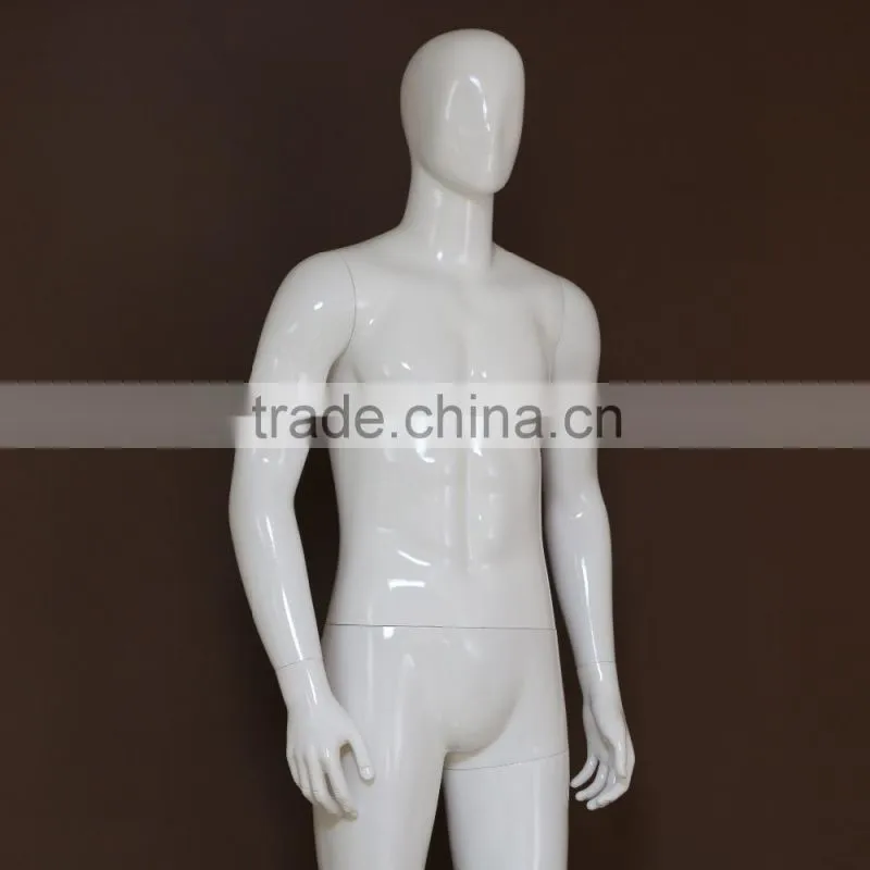 new style fashionable male chrome mannequin/men display model