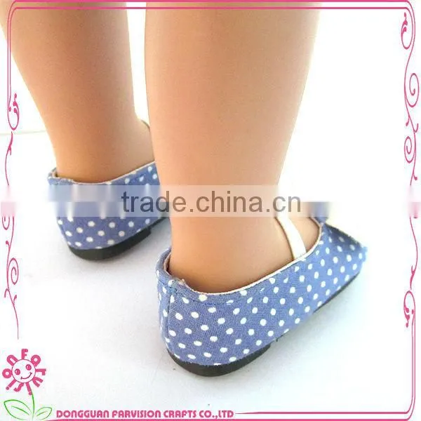 custom 13" doll shoes wholesale