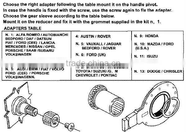 Power window motor, Power window raising motor,power window rolling up, with power window switch, worm type (PW803)