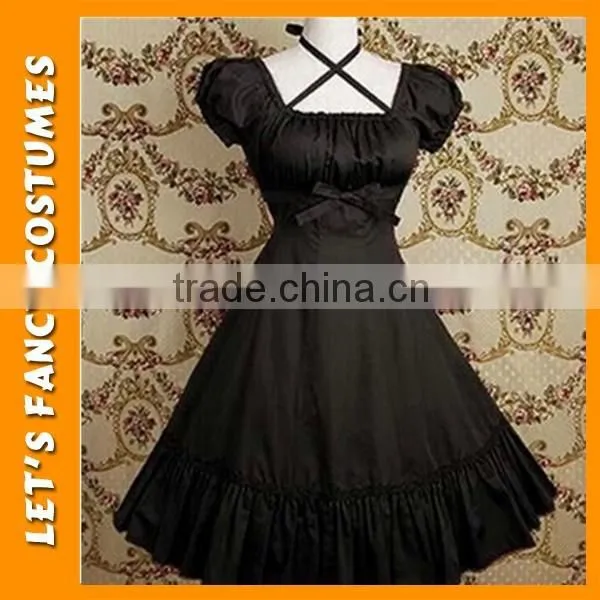 PGWC2279 High quality new lolita maid dress waitress uniform costume black anime cosplay halloween costume sexy