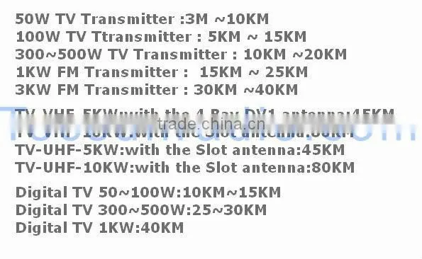 TV 518A-3000W Analog VHF UHF All Solid State wireless analog TV Signal Broadcast transmitter TV Station Broadcasting Equipment