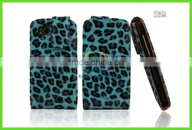 leopard crystal case for htc desire z