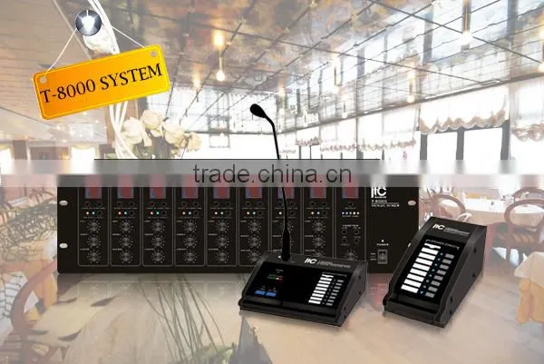 ITC T-8000 8*8 Audio Matrix PA System Public Address System