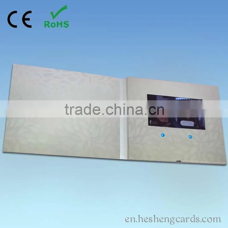 lcd video brochure 7 "