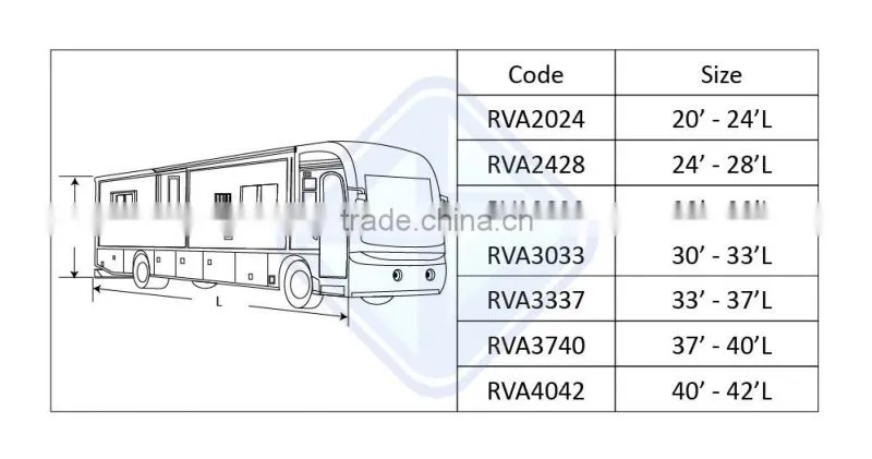 China manufacturer tan class a tire cover on sale