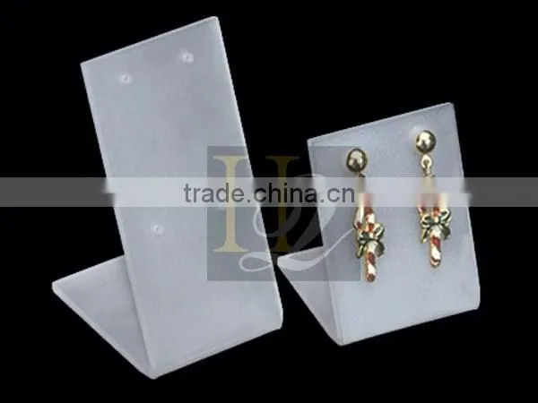 Frosted Acrylic Necklace Jewelry Display stand