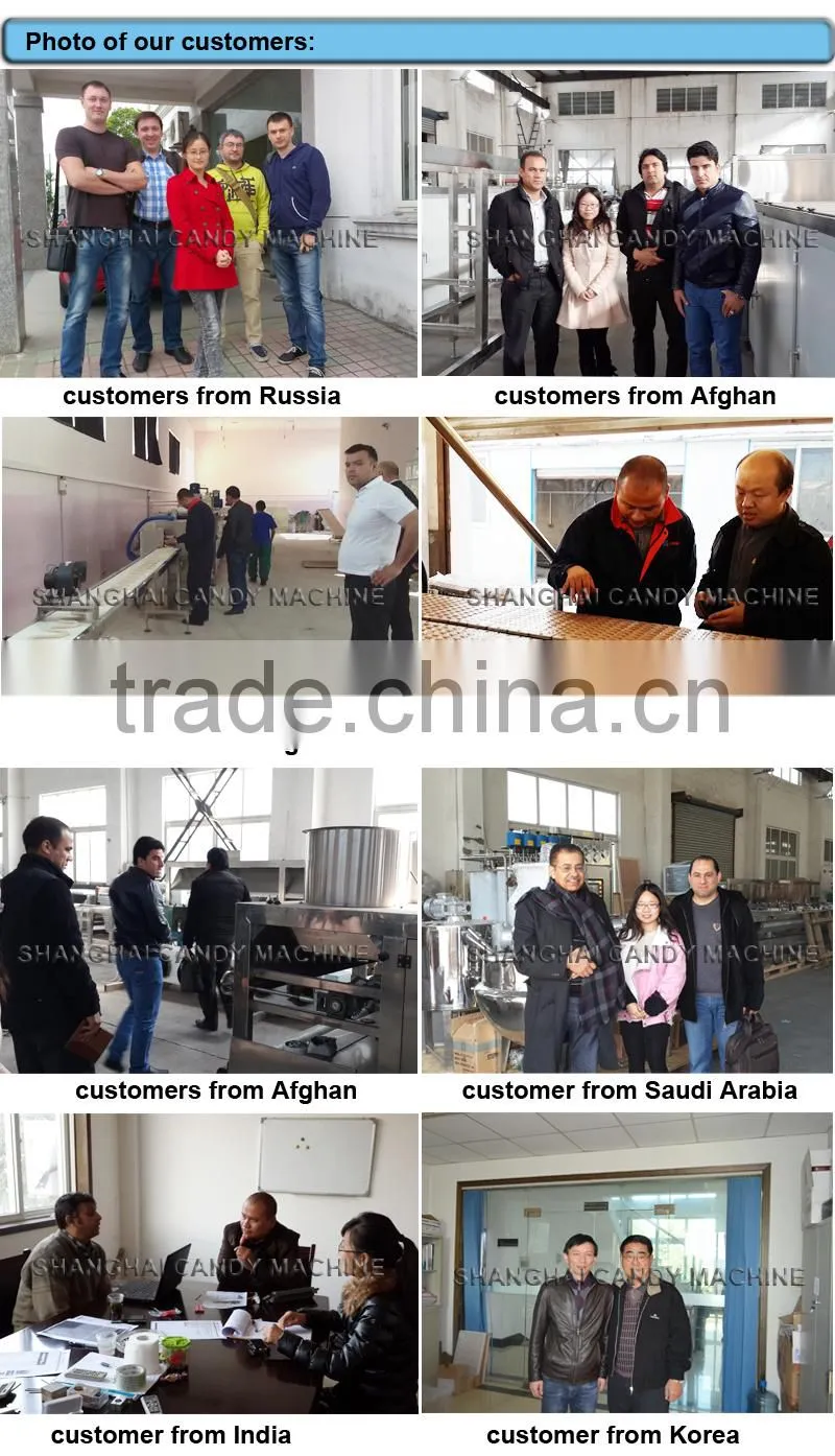Chocolate coating line in Shanghai confectionery machinery