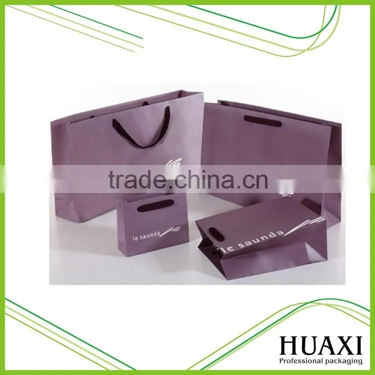 Wholesale Matt lamination gift paper bag art paper bag