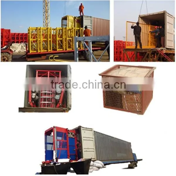 New condition SC100/100 Double cage construction elevator