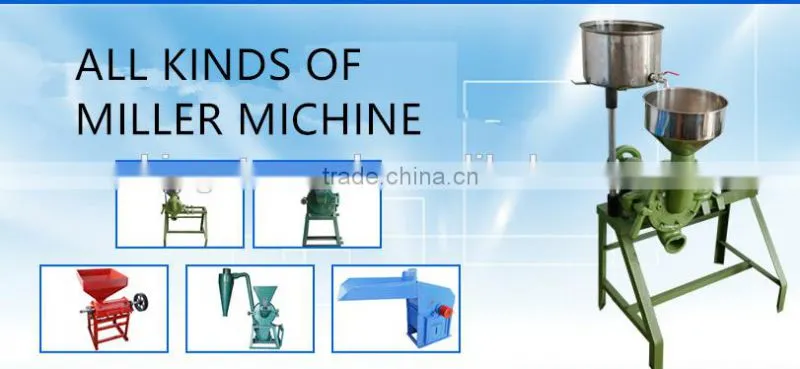 Small electric corn mill grinder/corn crushing machine