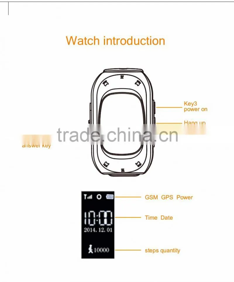 SCGK Factory price Smart Anti Lost SOS Call Location Tracker Kid Child GPS Monitor tracking device