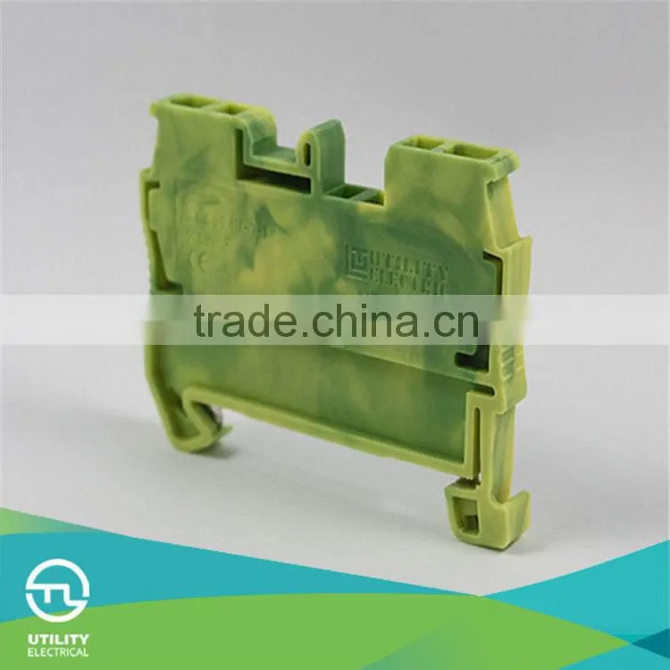 Weidmuller new JUT3-2.5PE Brass Screw Earth Terminal block