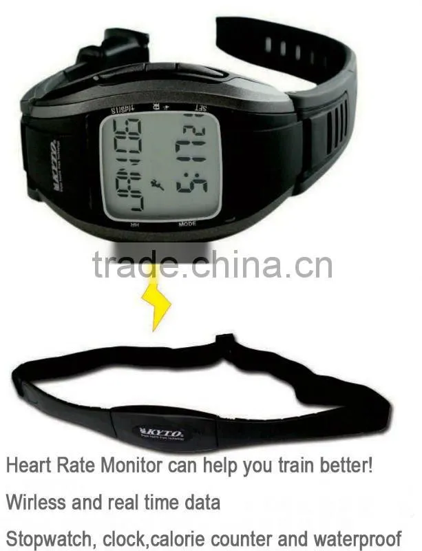 KYTO wireless sports tracker calorie heart rate monitor smart watch