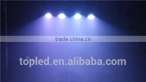 Powerful and Colorful 4*30W RGBWA LED COB 4Par Light Stage Lighting