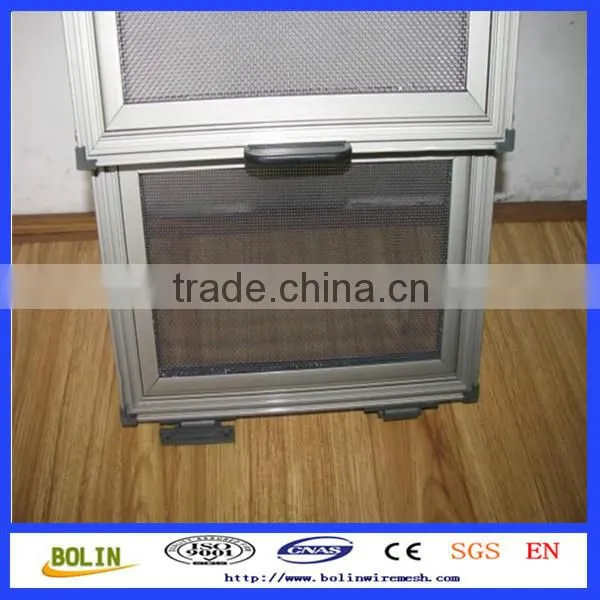 (factory)black coated 316 bulletproof security wire mesh door screen