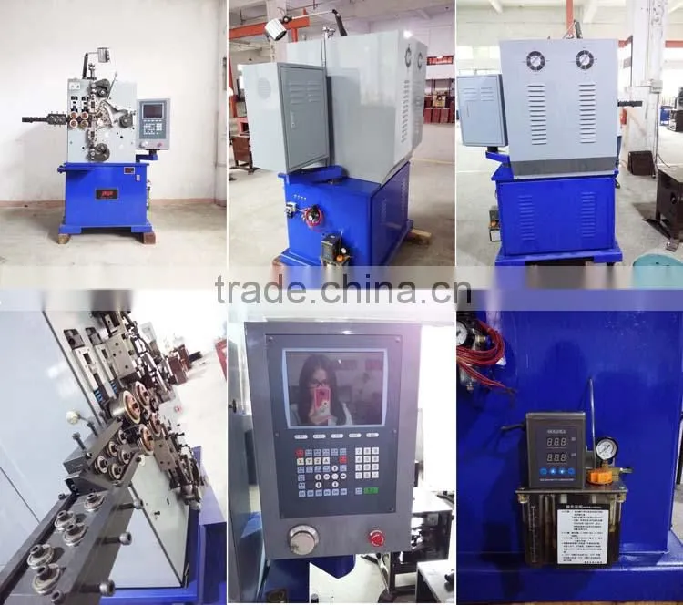 high quality 4 axis CNC spring coil winding machine