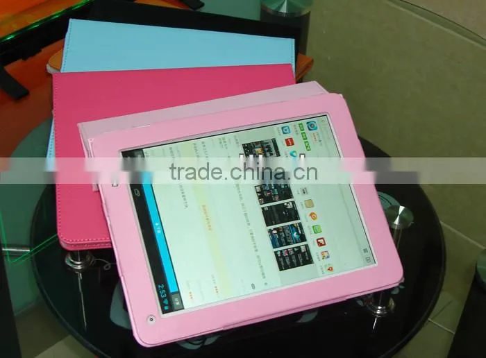 2014 Universal Folding Folio Newest Original 9.7 inch tablet pc leather case for Cube U9GT5 / PIPO ETC