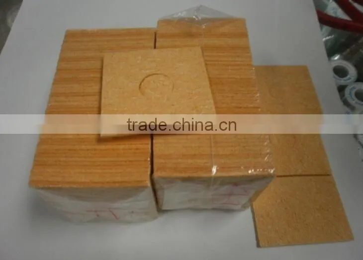 compressable to 1-2mm cellulose pop up sponge soldering tips cleaning sponge custom-made