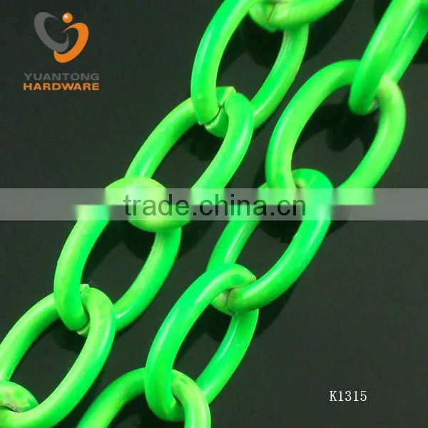 4.0mm purple color chain rhombus shape 45.3*25mm
