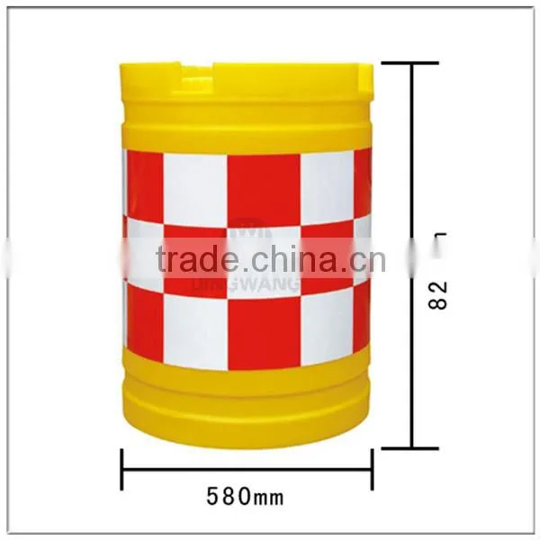 Direct Factory Made DINGWANG Road Crash Plastic Crowd Control Parking Barrier