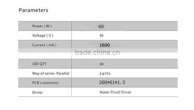 Meanwell power supply IP65 LED Street Lighting led Road Light LED Street Light 65W