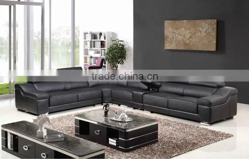 Living room furniture extra large corner sofa model