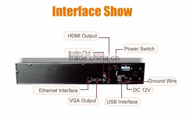 25CH h.264 nvr record 9CH 5.0MP support p2p onvif 4 sata port factory price hd nvr