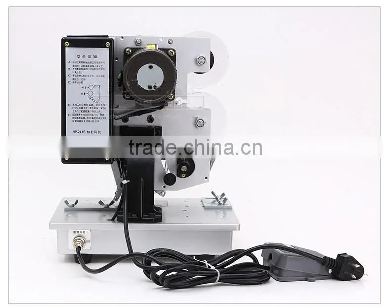 High quality HP-241B hot stamp ribbon coding machine