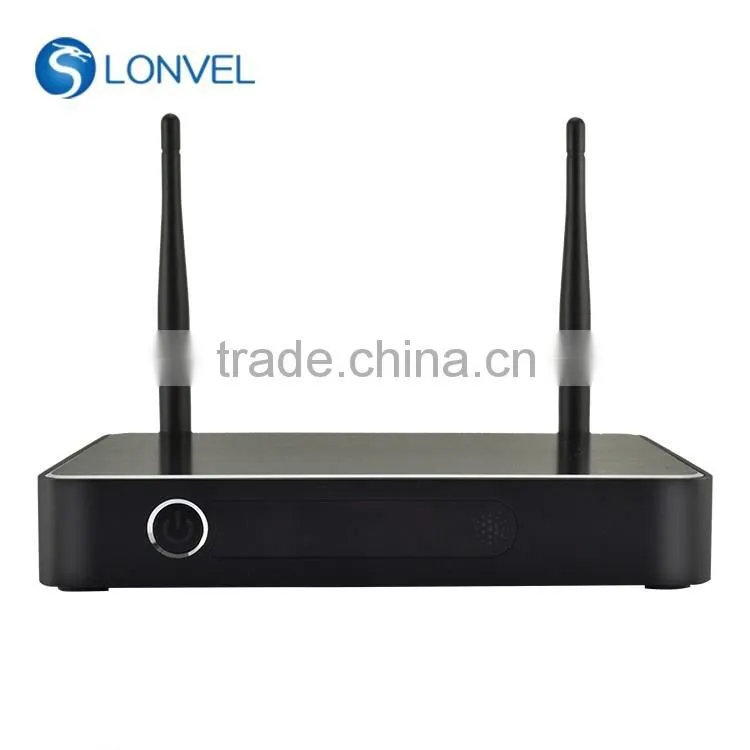 2016! QuadCore Aluminum case Amlogic S905 TV box Bluetooth 4.0 Box