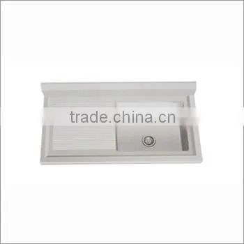 Shentop 2015 Commercial Kitchenware Stainless Steel Single Rinse Table Single Sink Washing Table STSY-01 outdoor sink table
