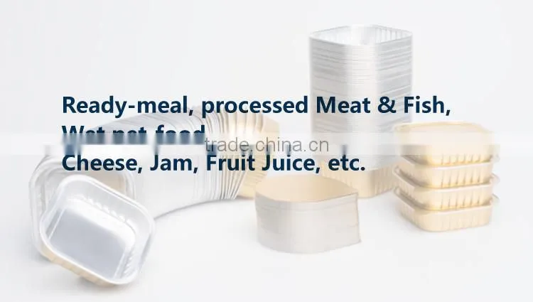 Retortable Alufoil Containers and lids