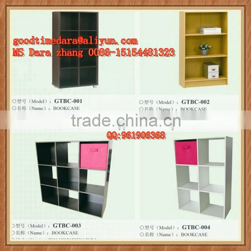 Particle board/MDF material KD Design melamine bookcases