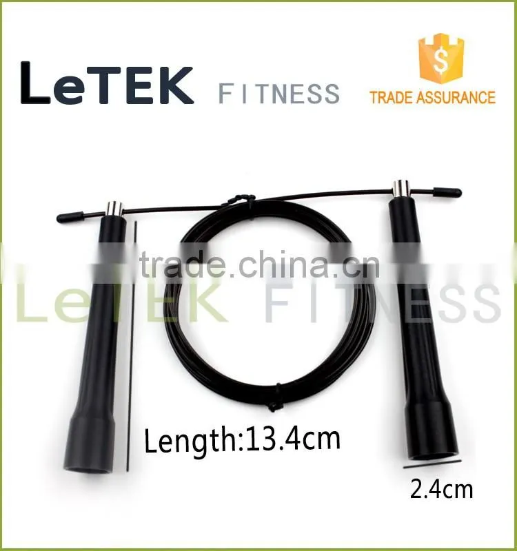 Skipping Rope - Best Fast Speed Cable with 4 High-Grade Metal Universal Ball Bearings for Cross Fitness