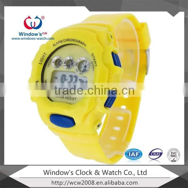 Custom Digital Silicom Bracelet Watch