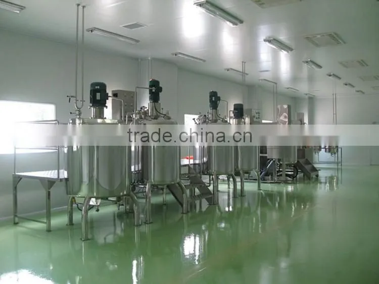 High quality stainless steel liquid detergent homogenizing mixing tank