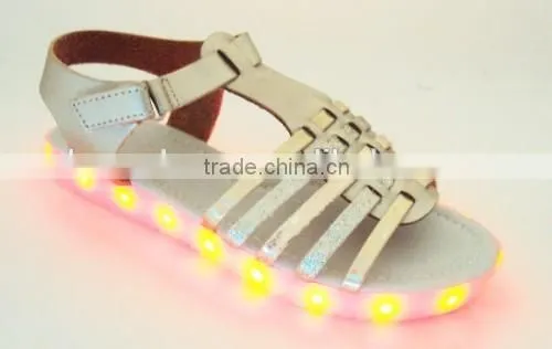 New 2016 Light Up LED Fashion Sandals for Girls