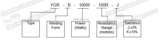 20W 22mohms 5% Ceramic Braking Resistor