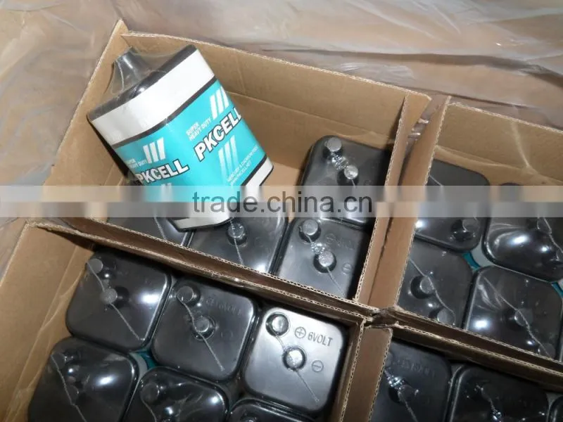 PKCELL 6V extra heavy duty dry cell battery 4R25