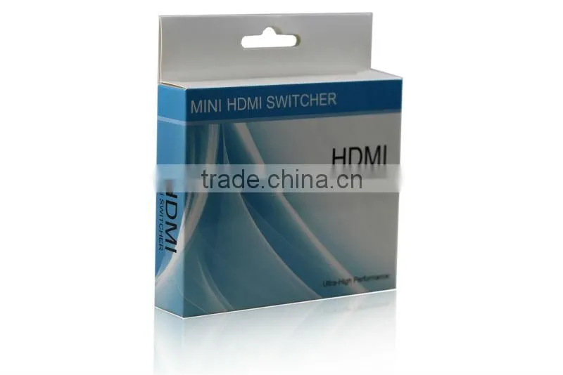 2 way automatic hdmi splitter 2 in 1 out Support 3D 1080P