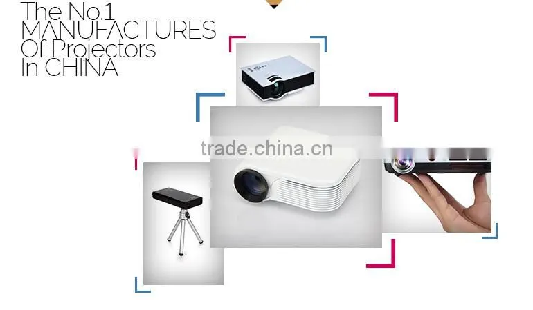 cheap HD led86+ Home Theater Mini LED Proyector Portable Multimedia LED Projector Support 1080P HDMI AV-in Video VGA HDMI USB SD