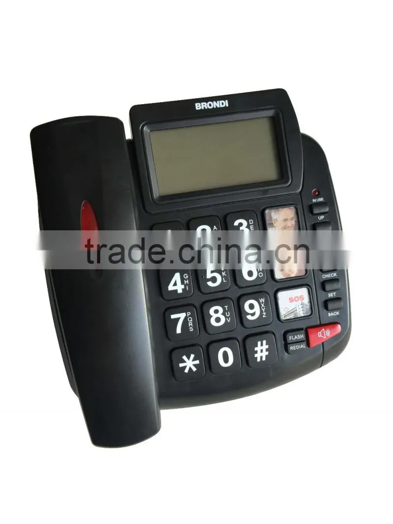 TM-S003 corded phone senior phone large number phone