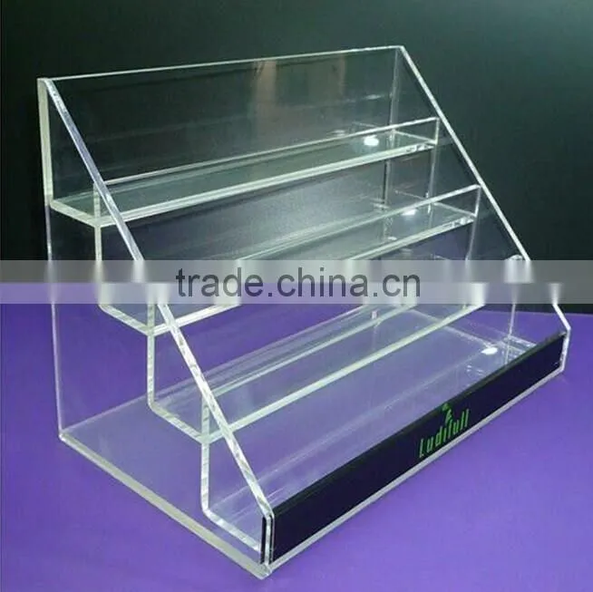 Man's e cigarette display stand e-cigarette display shelf/ rack