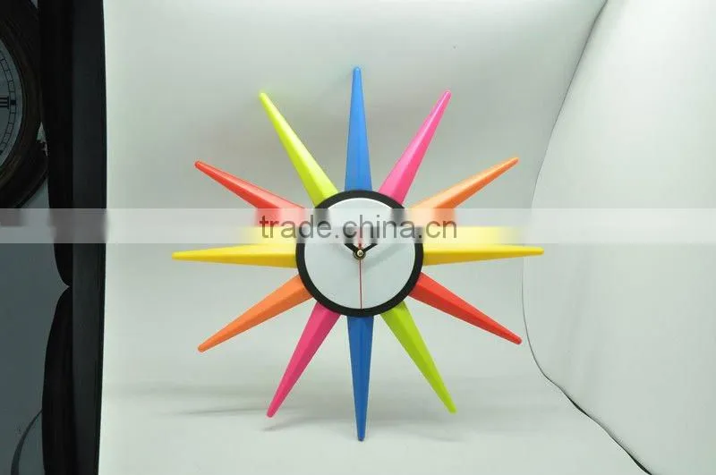 2011 NEW ARRIVAL promotional Abnormity plastic KITCHEN WALL clock RD2318-1