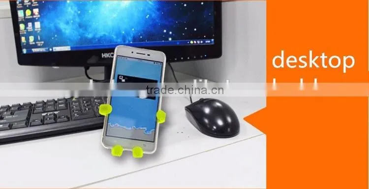 No Charger desktop phone Stand Compatible Brand cartoon face multi-functuional Car holder