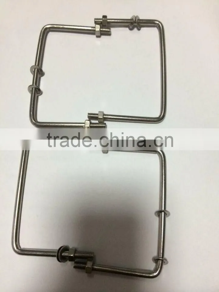 Stainless steel stamping u bolt with nut