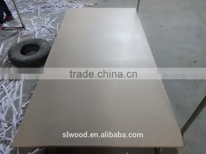 raw MDF board/plain MDF panel