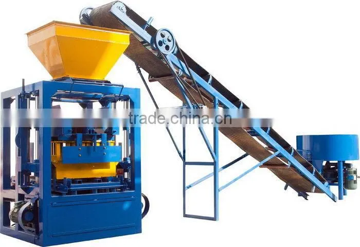 QT4-26 Contemporary top sell baking-free brick making machine africa