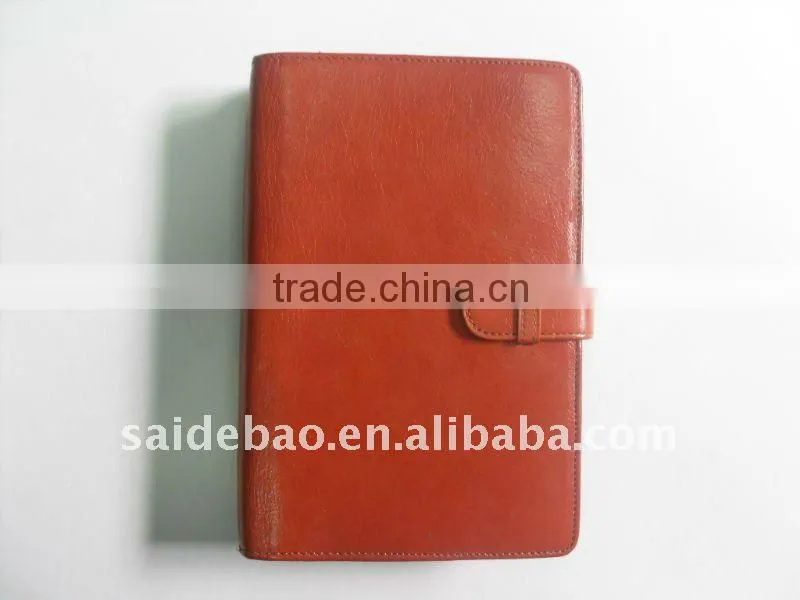 pu planner diary planner organizer notebook with zipper