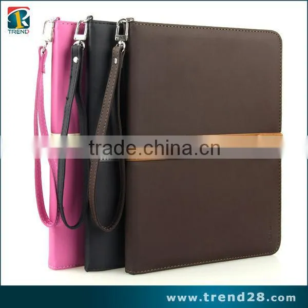 accesorios celulares folio leather case for Galaxy Tab 4